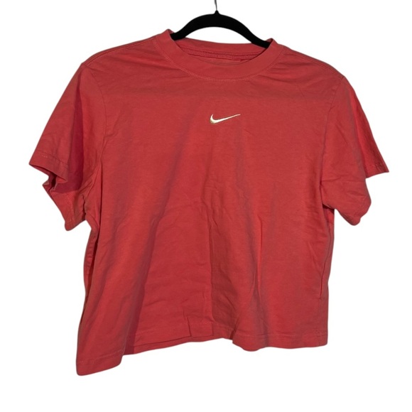 Nike Cropped Tee The Nike Tee Orange Size XL - Picture 1 of 6